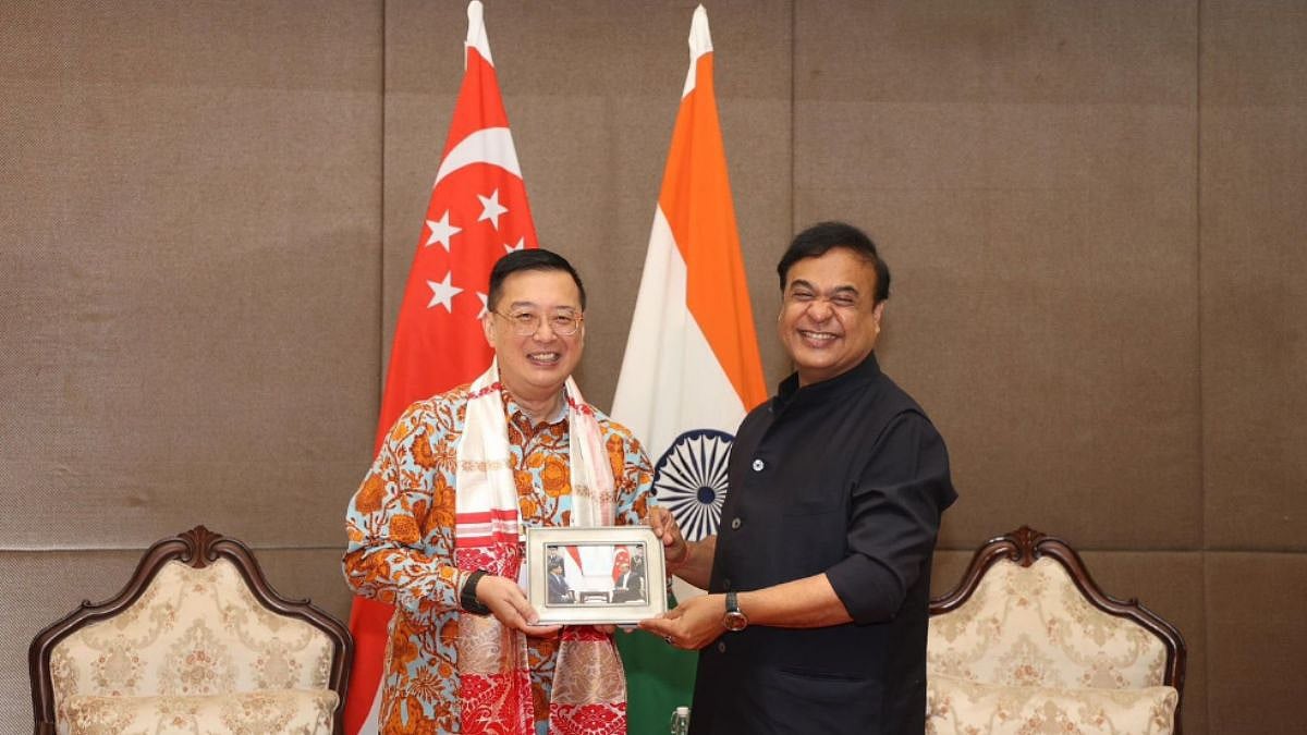 Singapore Envoy Congratulates Himanta Sarma Ahead Of Second Term As Assam CM, Reaffirms Support For State’s Growth