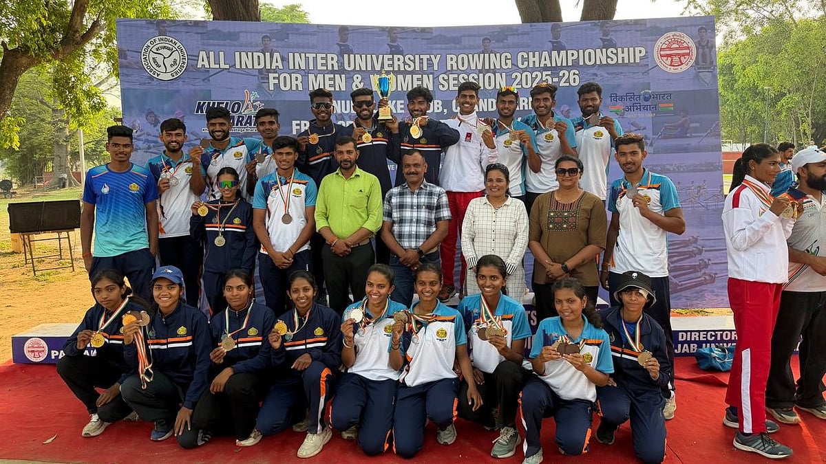 Nashik: KTHM College Wins 18 Medals At All India Inter-University Rowing Championship | Sourced