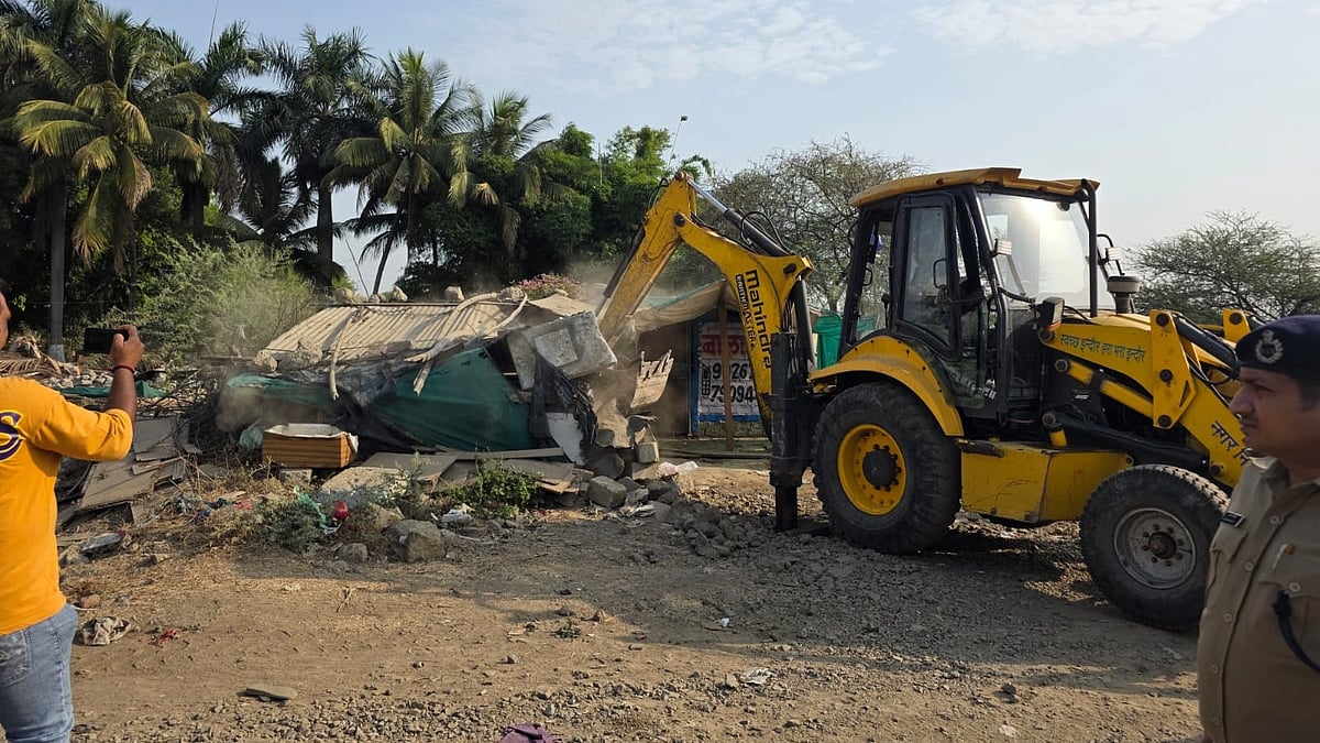 Encroachments Cleared For 100-Feet Master Plan Road In Indore