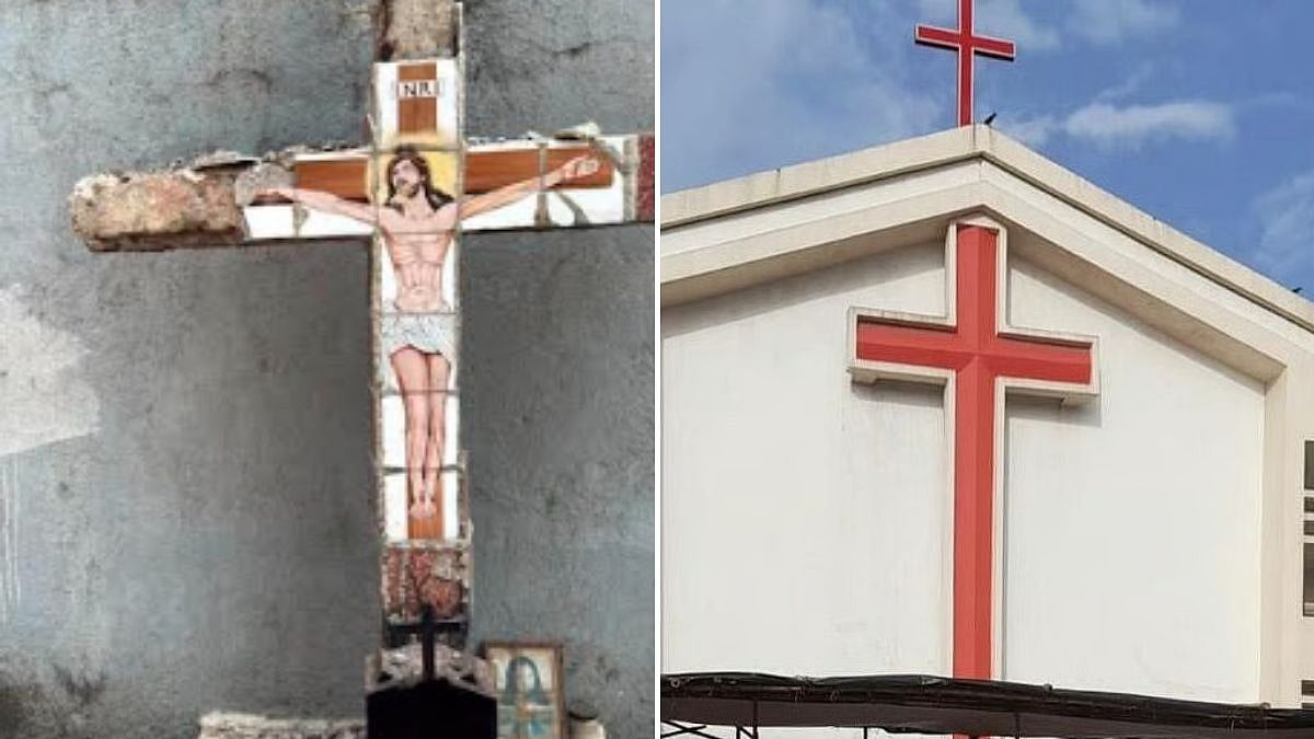 Cross Near SEEPZ Church Vandalised Twice In Two Days; MIDC Police Launch Probe, No Communal Tension Reported