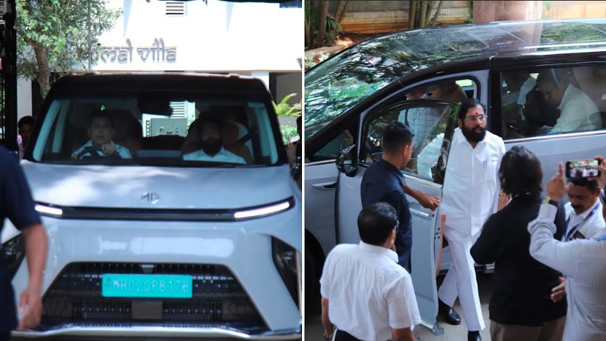 Maharashtra Deputy CM Eknath Shinde Adopts Electric Vehicle, Cuts Convoy Vehicles Following PM...