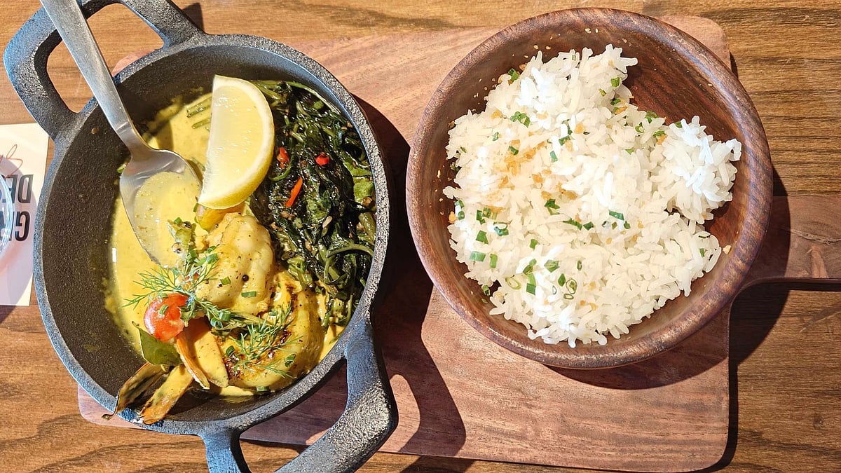 Coconut Curry Prawns