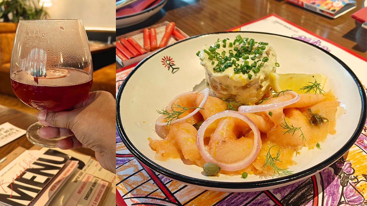 Spiced & Citrus Toddy and Smoked Salmon
