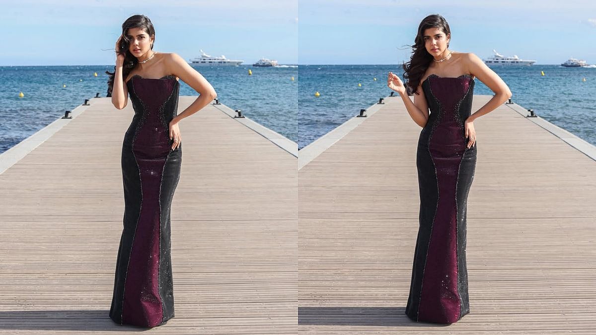 South Indian Actor Kalyani Priyadarshan Makes FIRST Cannes 2026 Red Carpet Appearance In Strapless Gown, Reverse Necklace 