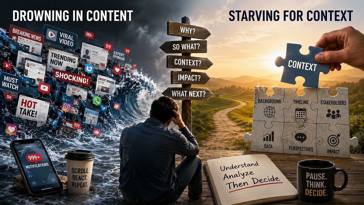 In India, We Are Drowning In Content But Starving For Context