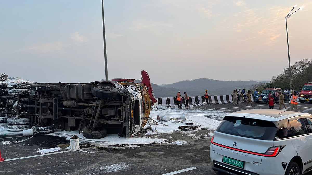 Mumbai-Pune Expressway Horror: Three Killed, Two Injured As Three Heavy Vehicles Collide And...