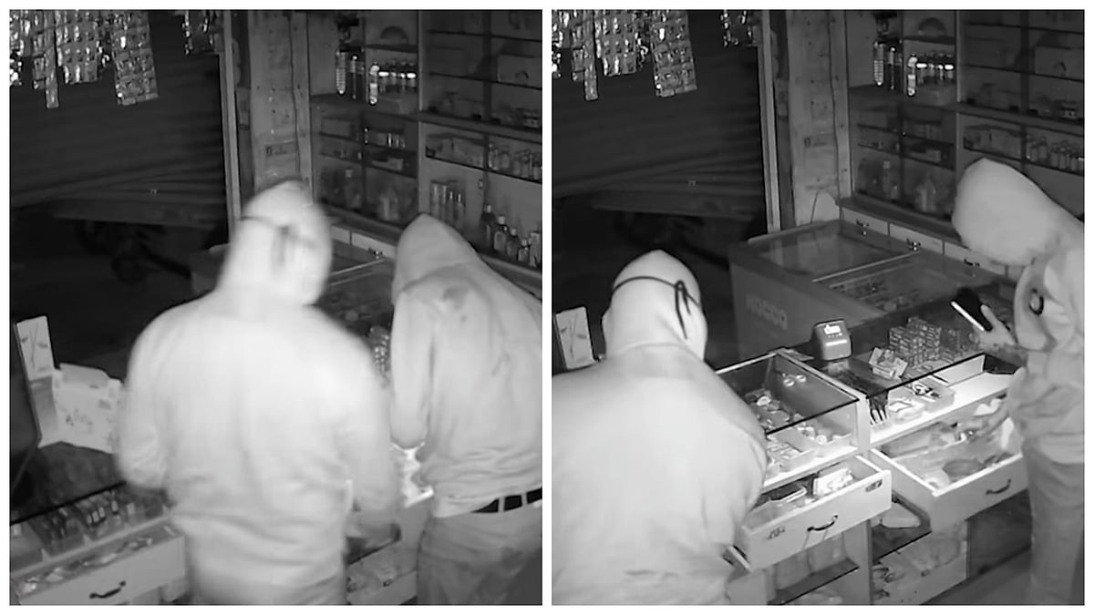 Pune: CCTV Captures Two Masked Men Stealing Condoms And Cadbury From Medical Store