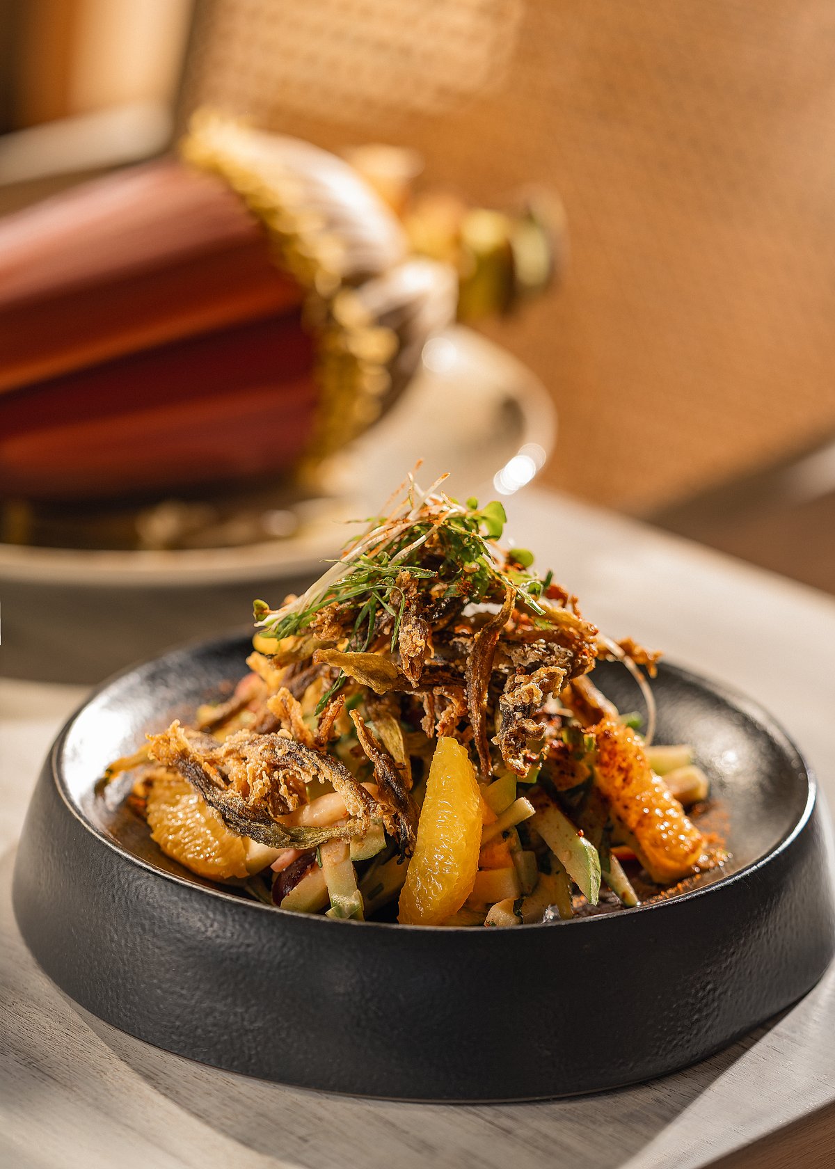 Crisp Banana flower salad