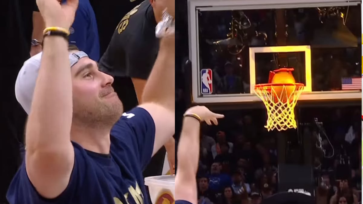 Swish! Cleveland Cavaliers Fan Wins ₹9.5 Lakh With Unbelievable Half-Court Shot During NBA Game | Video 