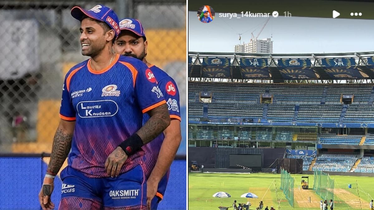 Good News For Mumbai Indians! Suryakumar Yadav Returns To Training Ahead Of KKR Clash After Birth Of His Daughter