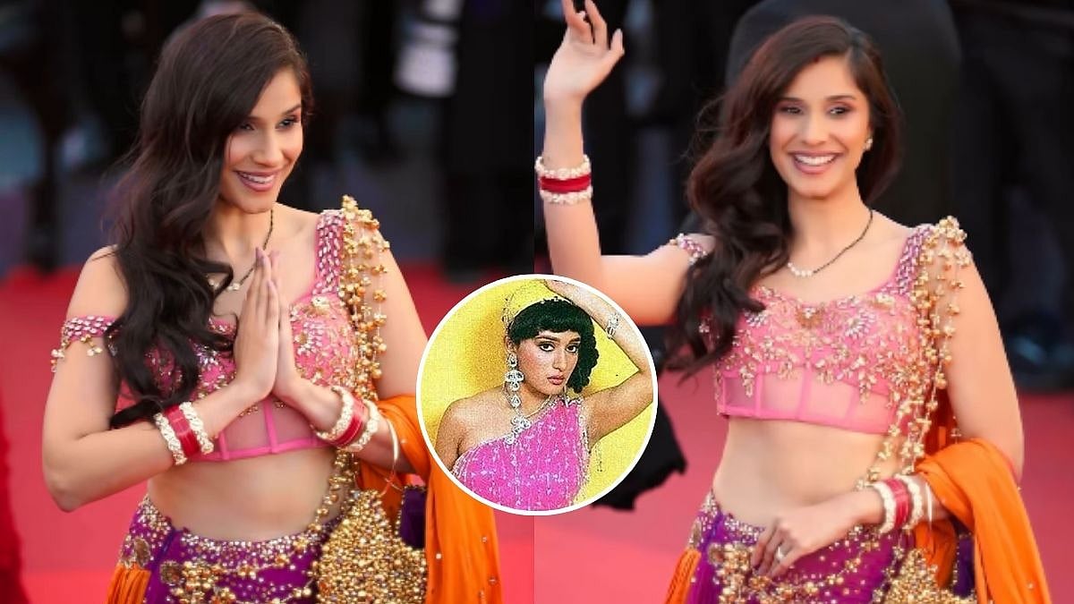 Nidhi Kumar Debuts At Cannes 2026 In Madhuri Dixit-Inspired Look, Becomes FIRST Indian Dance Creator To Walk The Red Carpet
