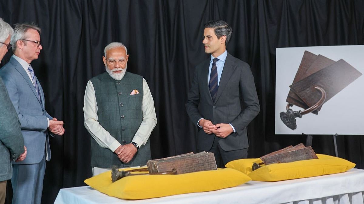 Netherlands Hands Back 11th-Century Chola Dynasty Copper Plates To India During PM Modi's Hague Visit Amid Strengthening Ties
