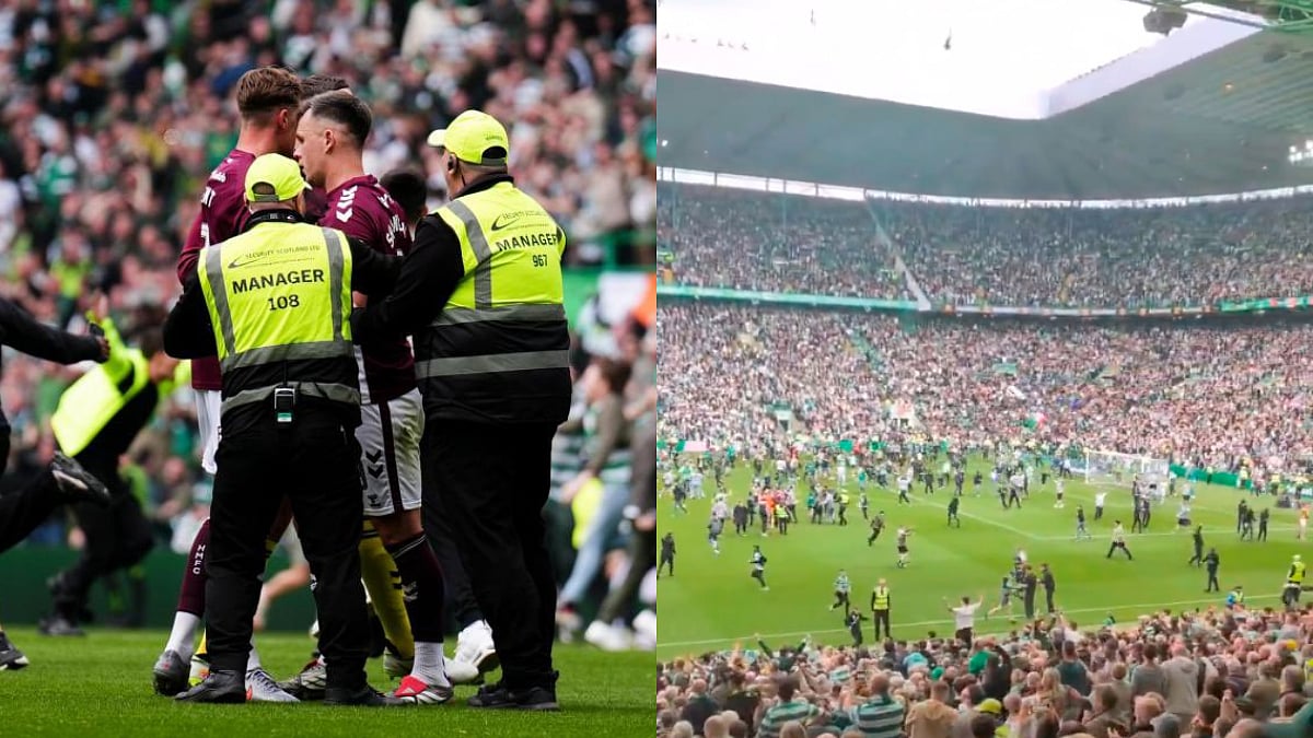 Hearts Condemn 'Shameful Scenes' At Celtic Park After Alleged Abuse Towards Players And Staff | VIDEO