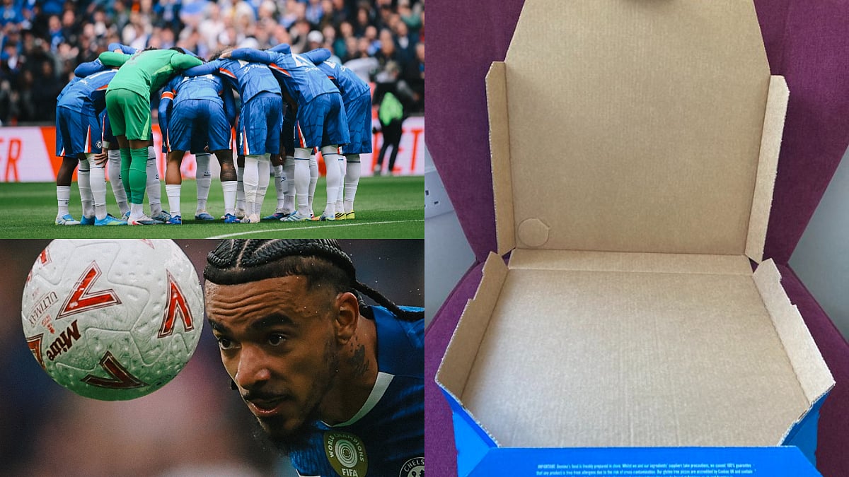 'Chelsea's Season Pizza': Domino's UK Takes Dig At Chelsea With Empty Pizza Box After FA Cup Final Loss To Manchester City
