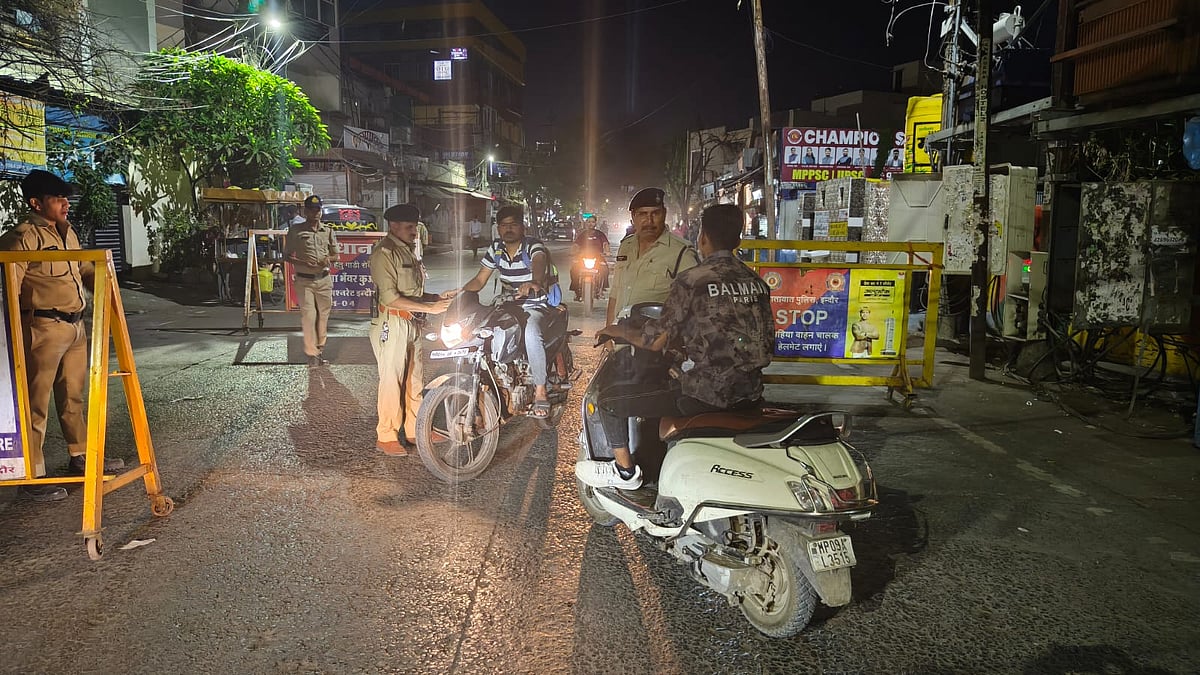 Police Crackdown On 439 Criminals In Overnight Check-And-Search Operation Across All Four Zones Of Indore