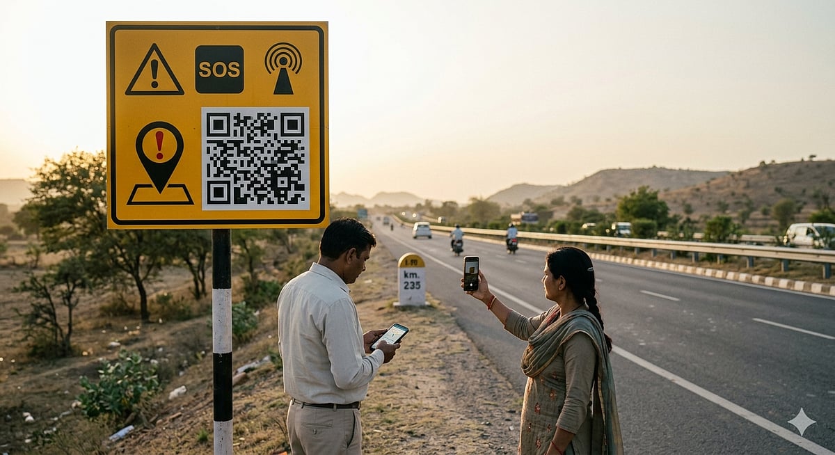 Rajasthan Launches QR Codes To Flag Highway Black Spots, Improve Public Safety Access