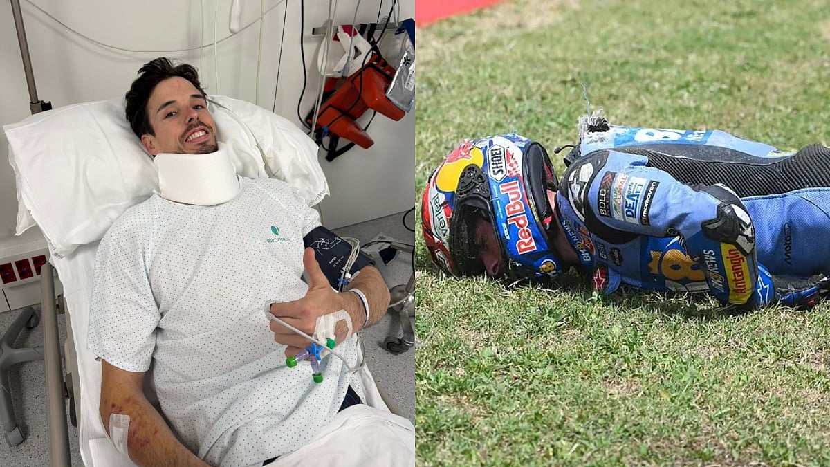'Everything Under Control!!': Alex Marquez Shares Health Update From Hospital Bed After Horror Crash | VIDEO