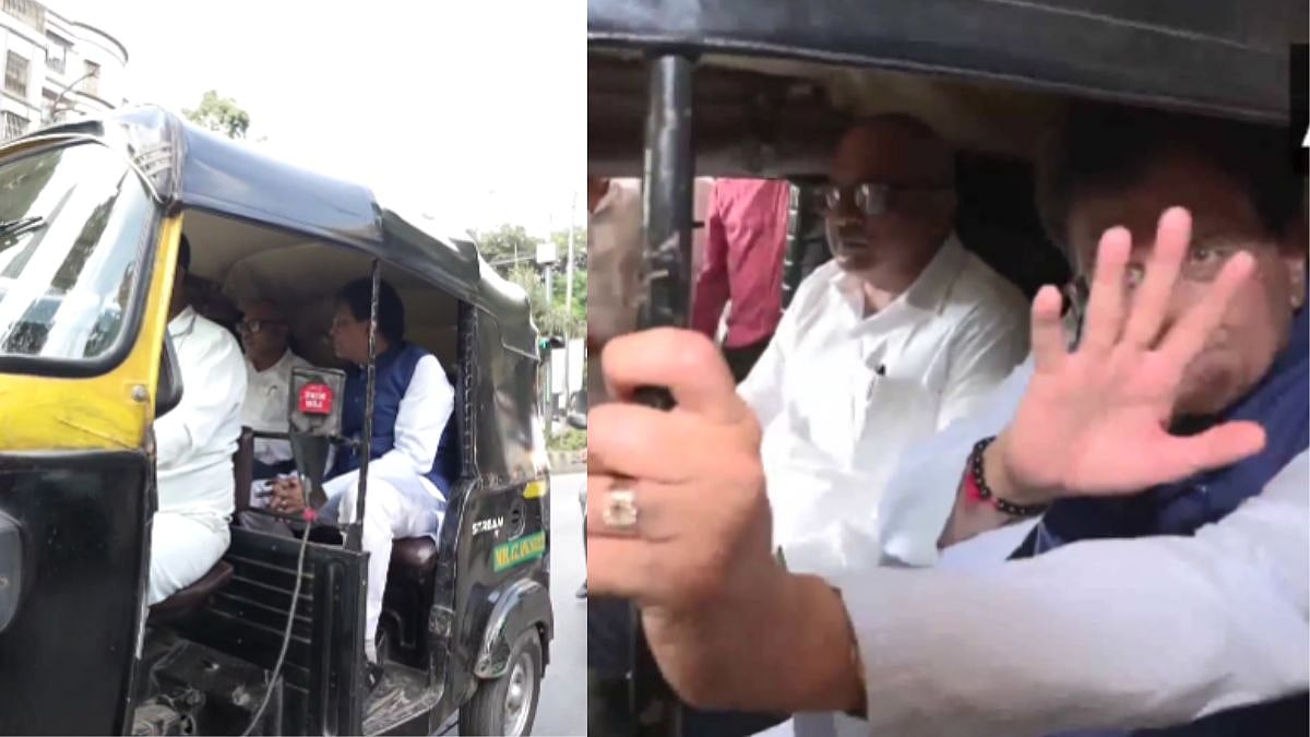 Piyush Goyal Takes Auto Ride In Mumbai After PM Modi's Appeal To Save Fuel & Use Public Transport -...