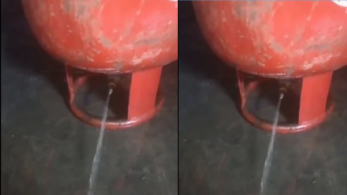 'Gareebo Ka Fayda Mat Uthao': Meerut Man Allegedly Duped After Buying ₹2500 LPG Cylinder Filled With Water; Viral Video Sparks Concern