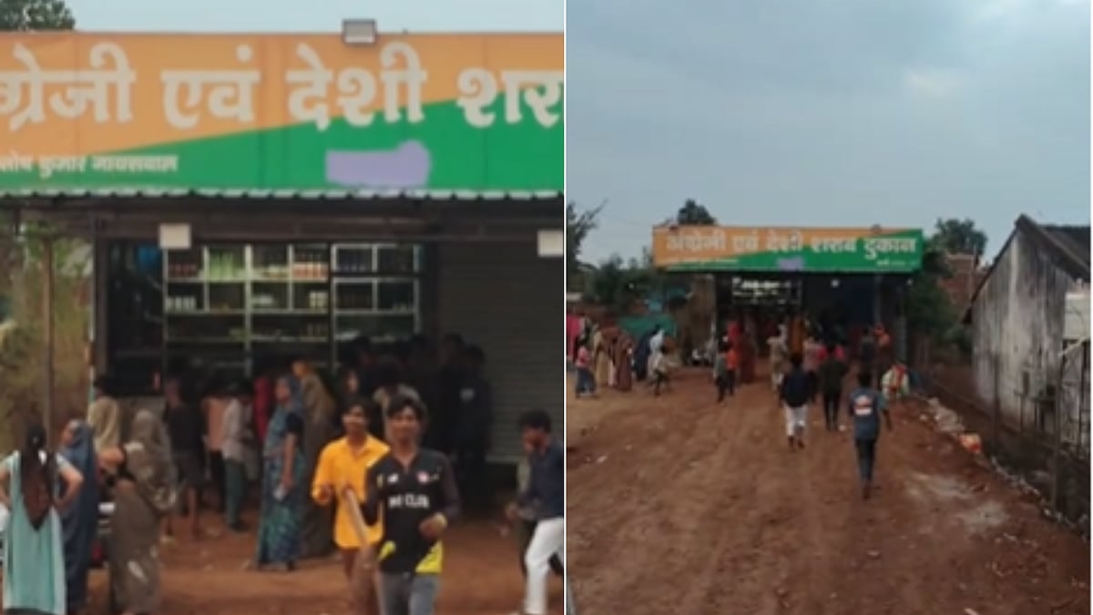 Women, Children Storm Liquor Shop In Jabalpur, Vandelise Shops In Protest Against New MP Liquor Policy -- VIDEO