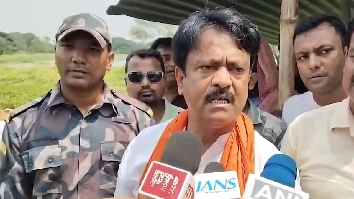  West Bengal BJP Minister Ashok Kirtania Reviews Land Acquisition Progress In Bongaon Border Area Visit
