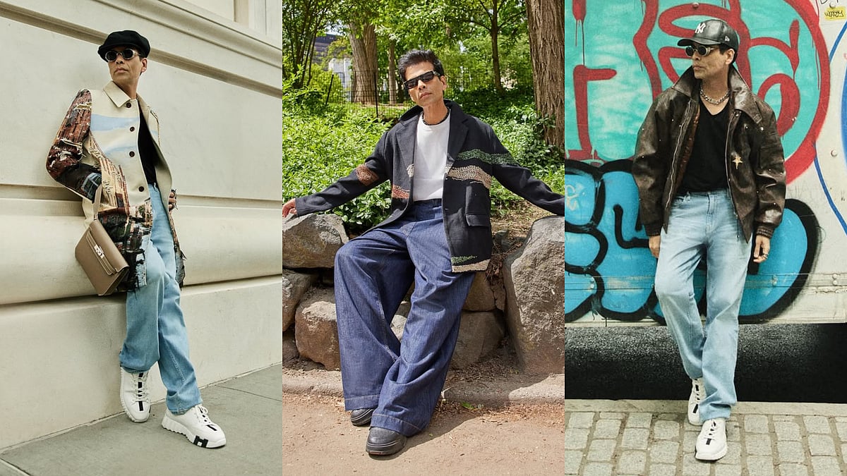 After Iconic Met Gala Debut, Karan Johar Takes Over The Streets Of New York City In 3 Edgy Jacket Looks