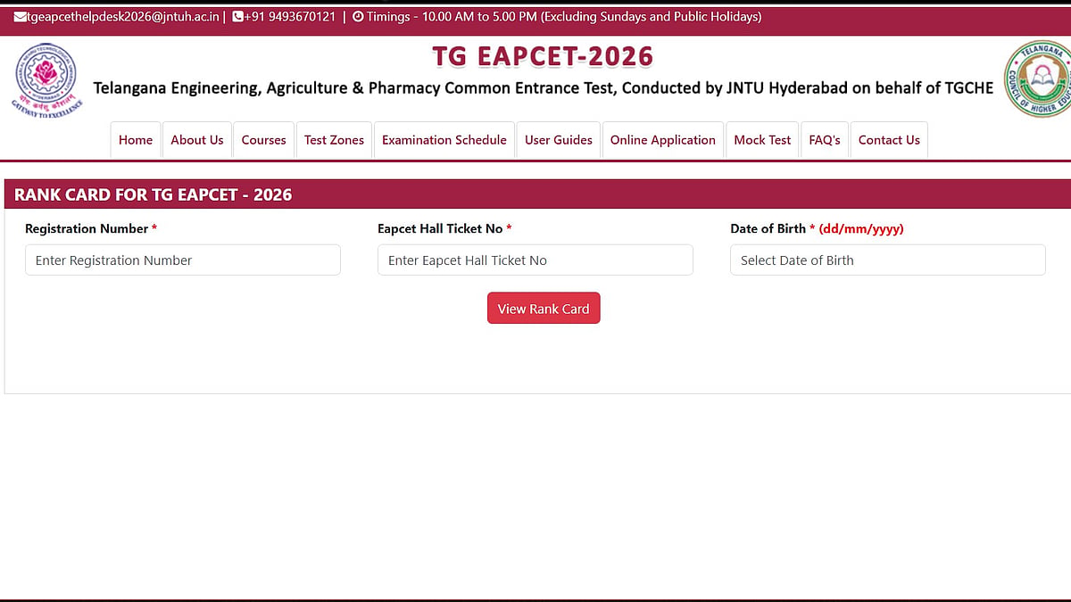 TG EAPCET Toppers 2026 Released: M Rushi Achieves Rank 1 In Engineering; Mukkaram Ahmed Tops Agriculture And Pharmacy