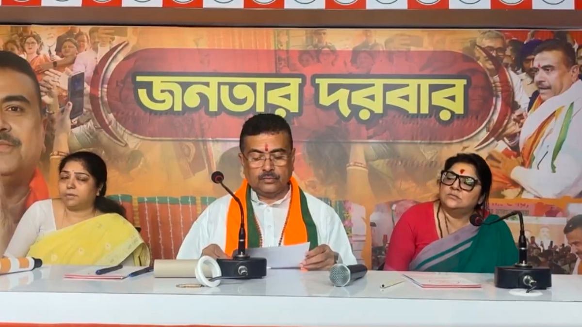 West Bengal CM Suvendu Adhikari Launches 'Janatar Darbar' Public Outreach Initiative At BJP Salt Lake Office