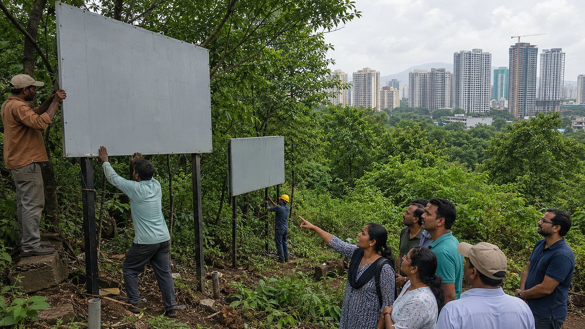 Thane Civic Body's Move To Install Signboards On 193 Acres Of SGNP Green Cover Sparks Outrage Amid Pending SC Hearing