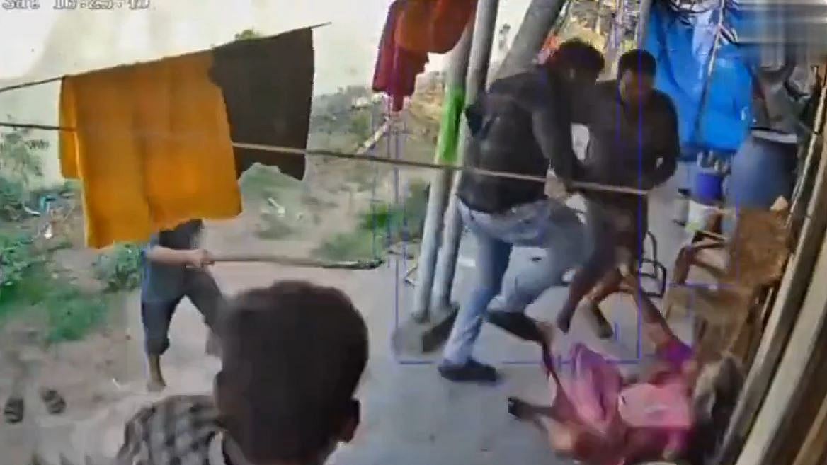 Video: Elderly Couple Beaten Up By Son, Grandsons Over Property Dispute In East Godavari