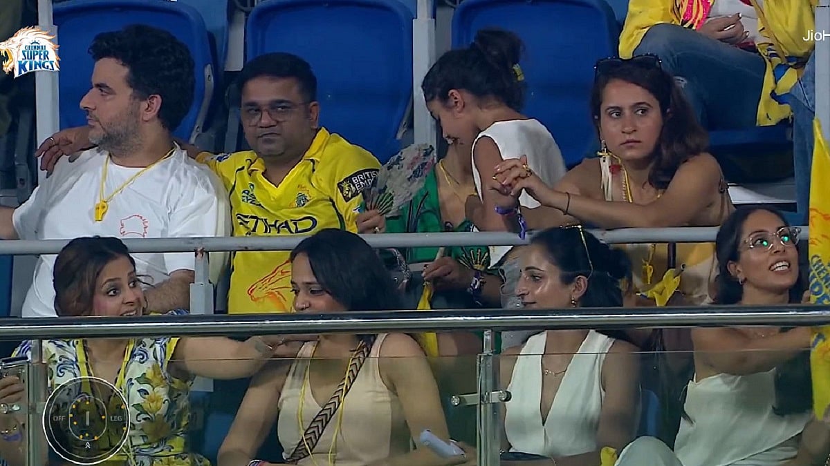 Is MS Dhoni Set For Emotional Farewell In IPL 2026? Sakshi Dhoni, Childhood Friend Chittu Spotted At Chepauk During CSK Vs SRH Clash