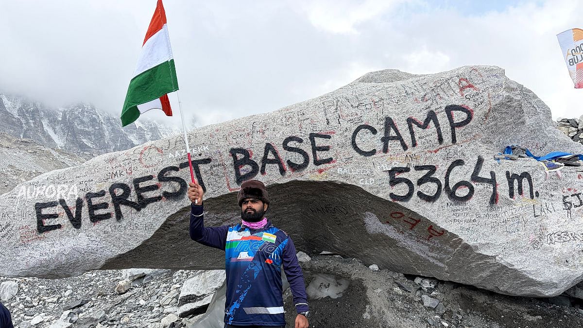 Visually Impaired Mumbai Athlete Conquers Mount Everest Base Camp