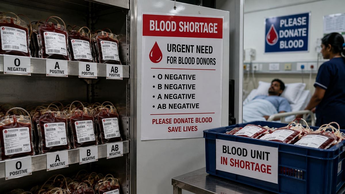 Mumbai Faces Severe Summer Blood Shortage As Hospitals Struggle To Maintain Critical Stock
