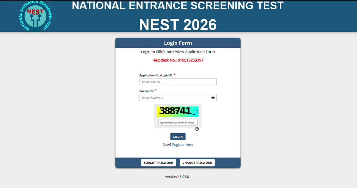 NEST 2026 Admit Card Out At nestexam.in; Here's How To Access The Admit Card