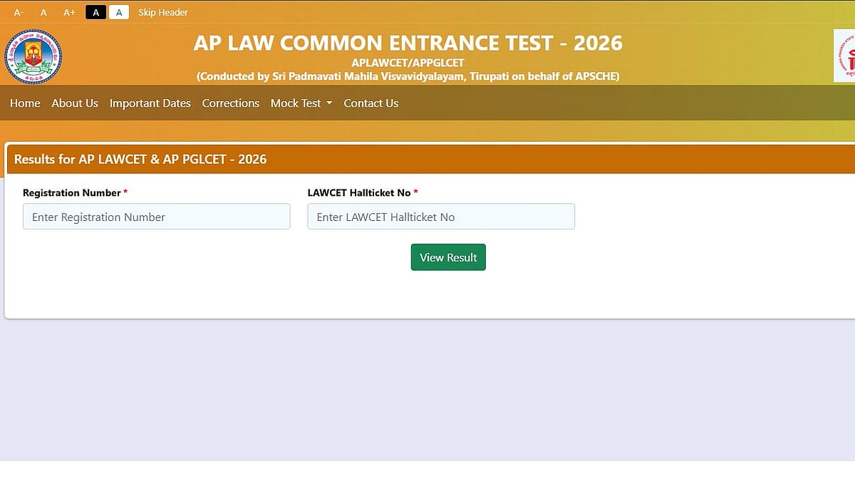 AP LAWCET Result 2026 Declared At cets.apsche.ap.gov.in; Rank Card Download Link Active