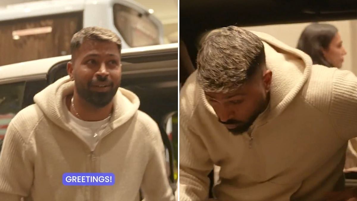 'Amazing!': Hardik Pandya Lands In Kolkata With Girlfriend Mahieka Sharma Ahead Of MI Vs KKR Clash | VIDEO