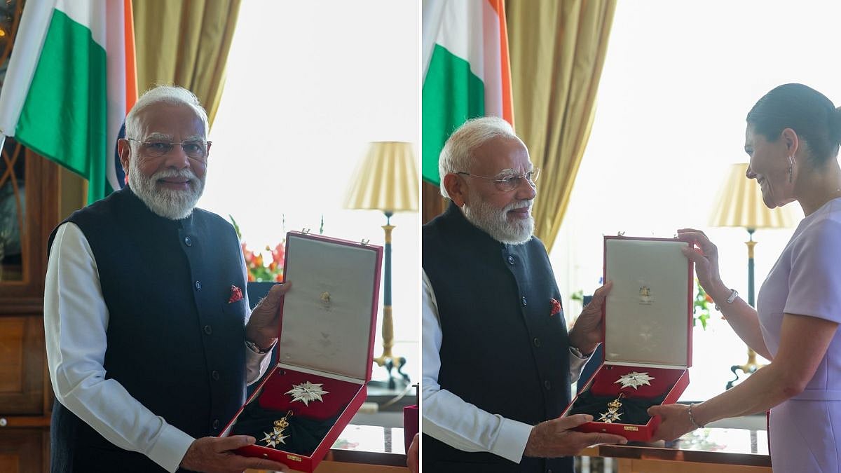PM Narendra Modi Says Sweden’s Highest Honour 'Order Of The Polar Star' Is A Tribute To '140 Crore Indians' | Video