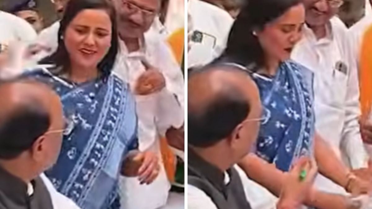 Viral Video Shows Amravati City President Megha Bharti Waving Fan For Minister Chandrashekhar Bawankule At Janata Darbar; Here's What Happened Next