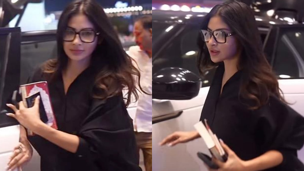 Mouni Roy Skips Posing For Paps After Being Spotted At Mumbai Airport Days After Separation Announcement From Suraj Nambiar -VIDEO