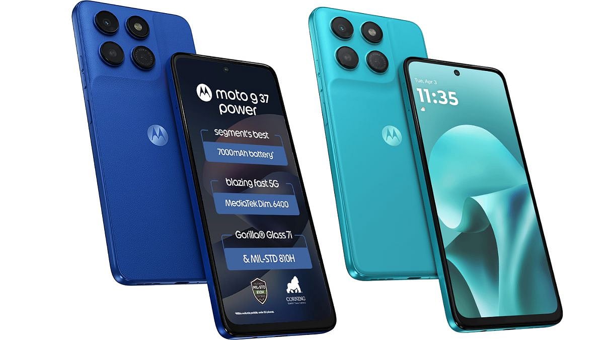 Moto G37 Power, Moto G37 With 50-Megapixel AI Cameras Launched In India: Price, Specifications