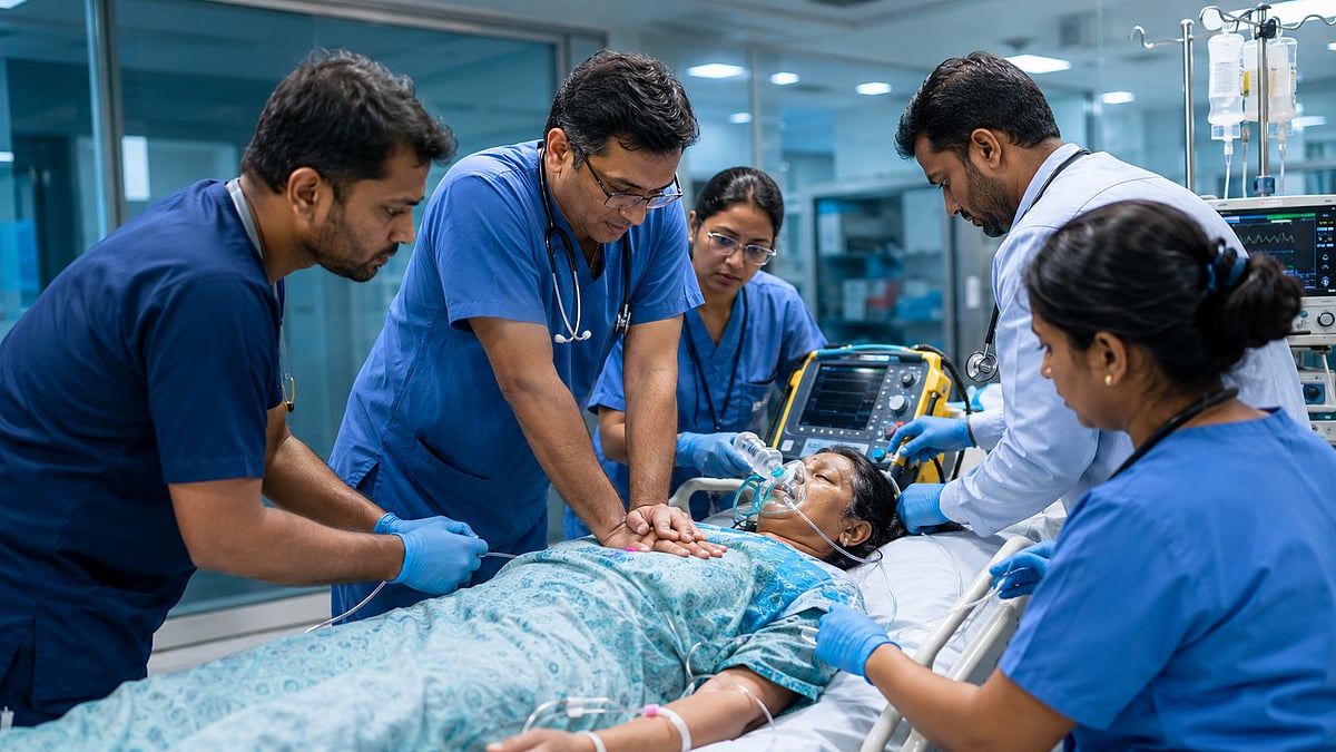 Navi Mumbai Doctors Bring Woman Back To Life After 50 Minutes Of CPR Following Sudden Cardiac Arrest