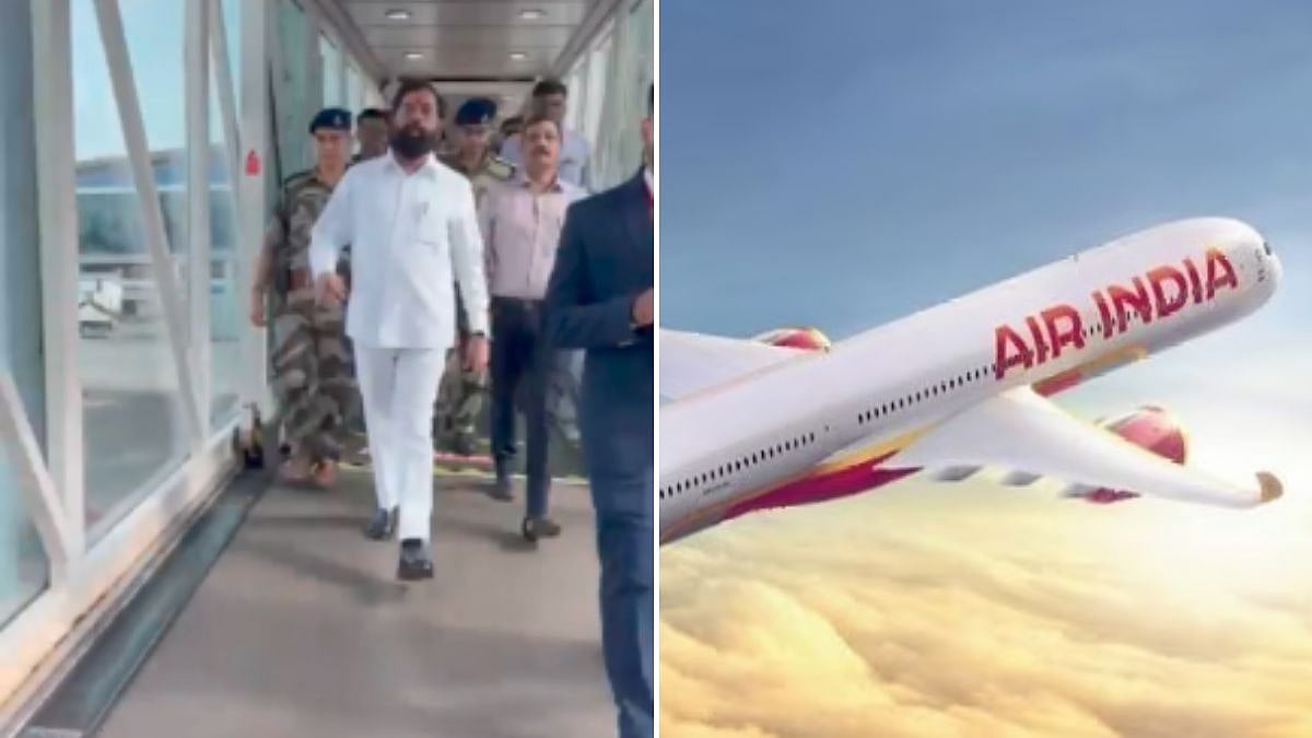 Maharashtra Deputy CM Eknath Shinde Takes Commercial Air India Flight To Delhi Instead Of Private Jet After PM Modi's Fuel Appeal