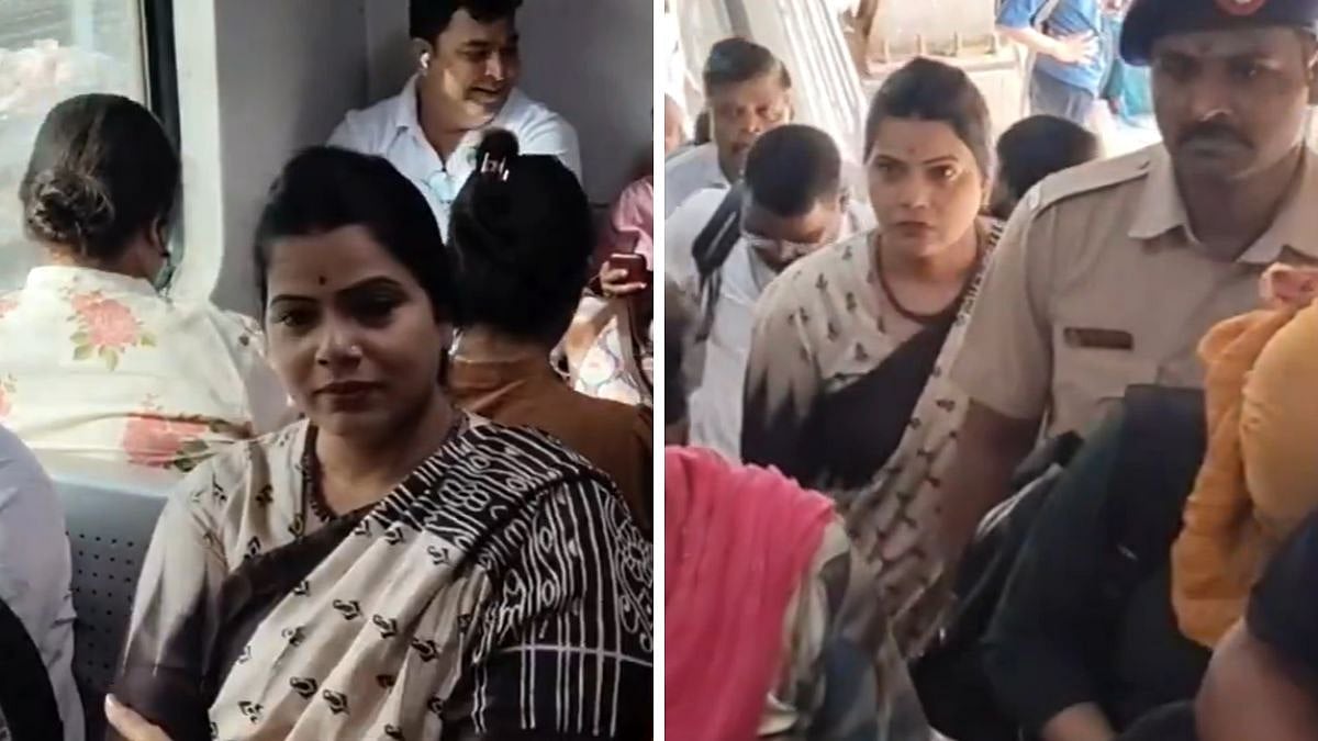 Mumbai Mayor Ritu Tawde Travels By Local Train From Ghatkopar To Dadar To Review Pre-Monsoon Preparedness Works