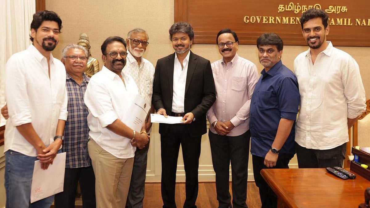 Tamil Nadu CM Vijay Congratulates Rumoured Partner Trisha's Karuppu Team After Film Crosses ₹100 Crore In Just 3 Days; Photo Goes Viral