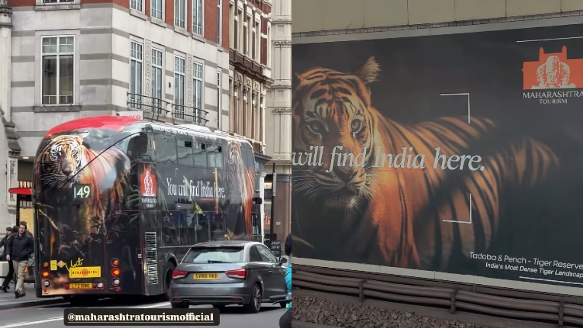 Maharashtra Tourism Promoted In London Streets; Viral Video Leaves Indians Feeling Proud