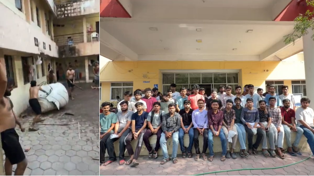 IET Hostel Students Release Public Apology Video After DAVV's Strict Action In Vandalism, Alcohol Party Case -- VIDEO
