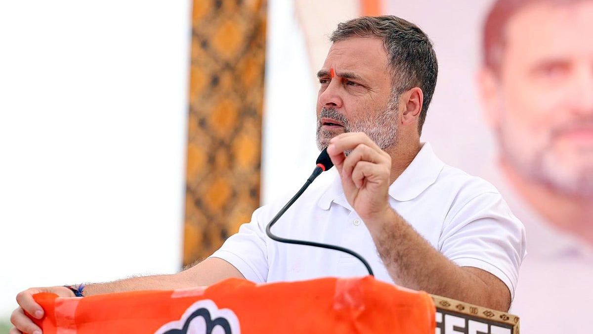 Congress Leader Rahul Gandhi Targets BJP, RSS, Warns Of ‘Economic Storm’