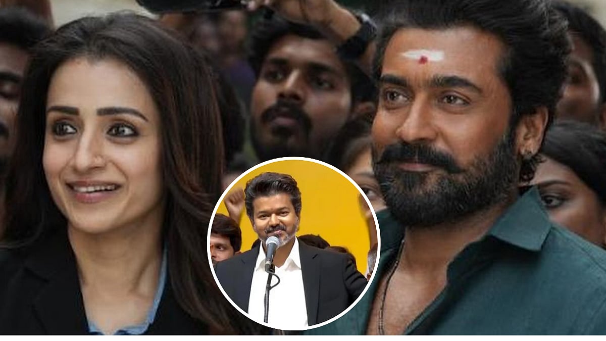 'One More For The Win': Trisha Shares A Post To Celebrate Karuppu Success; Netizens Connect Her Caption To Vijay's Victory In Tamil Nadu Elections