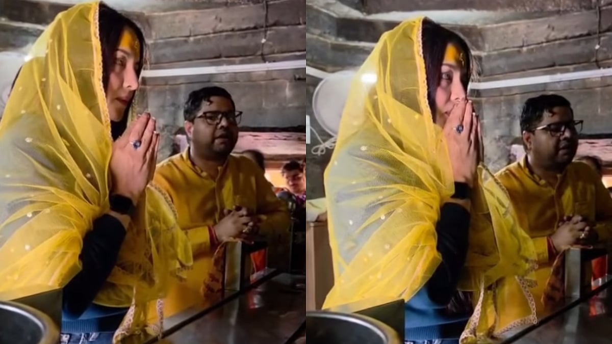 Celina Jaitly Visits Maa Baglamukhi Temple In Himachal Pradesh; Gets Emotional While Praying For Reunion With Her Kids And Brother - Watch 