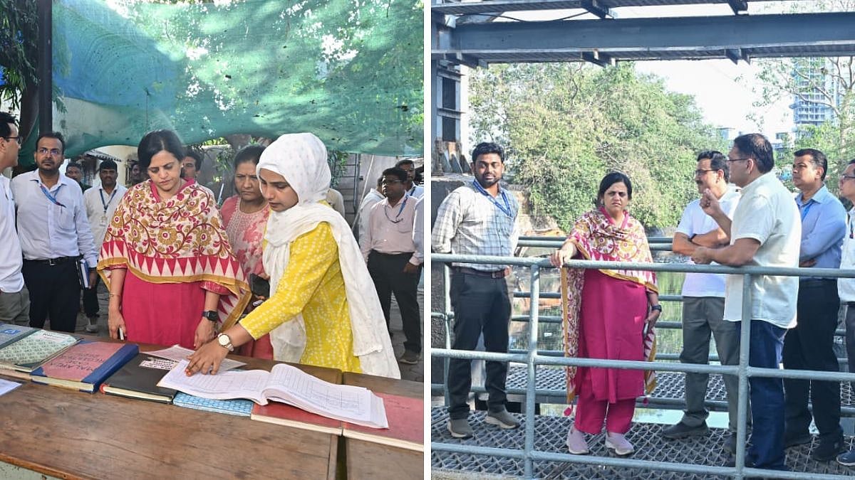 BMC Chief Ashwini Bhide Conducts Surprise Inspections Across South Mumbai, Reviews Pest Control & Monsoon Preparedness